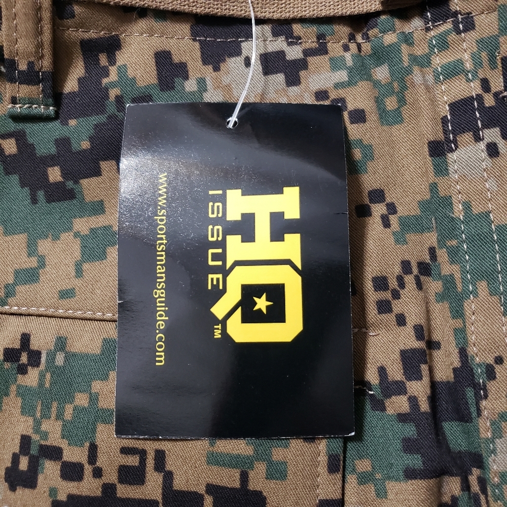 Men's HQ Issue Sz Medium USMC Digital Camo Shorts - Picture 15 of 16